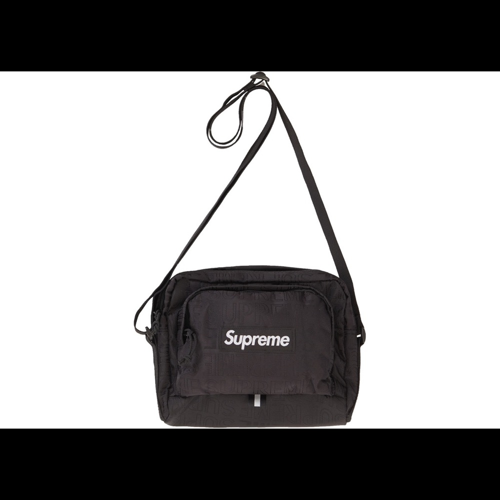 Supreme SS19 Shoulder Bag Black